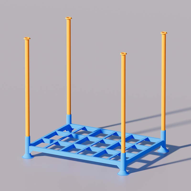 Agricultural product storage stacking rack - Gallery Image 1