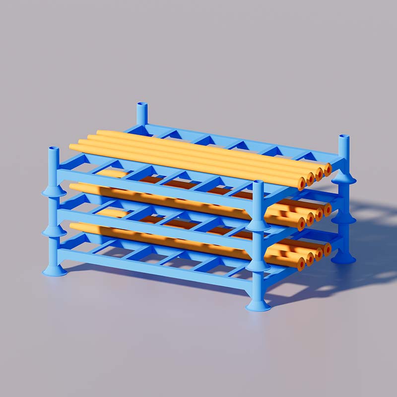 Agricultural product storage stacking rack - Gallery Image 2