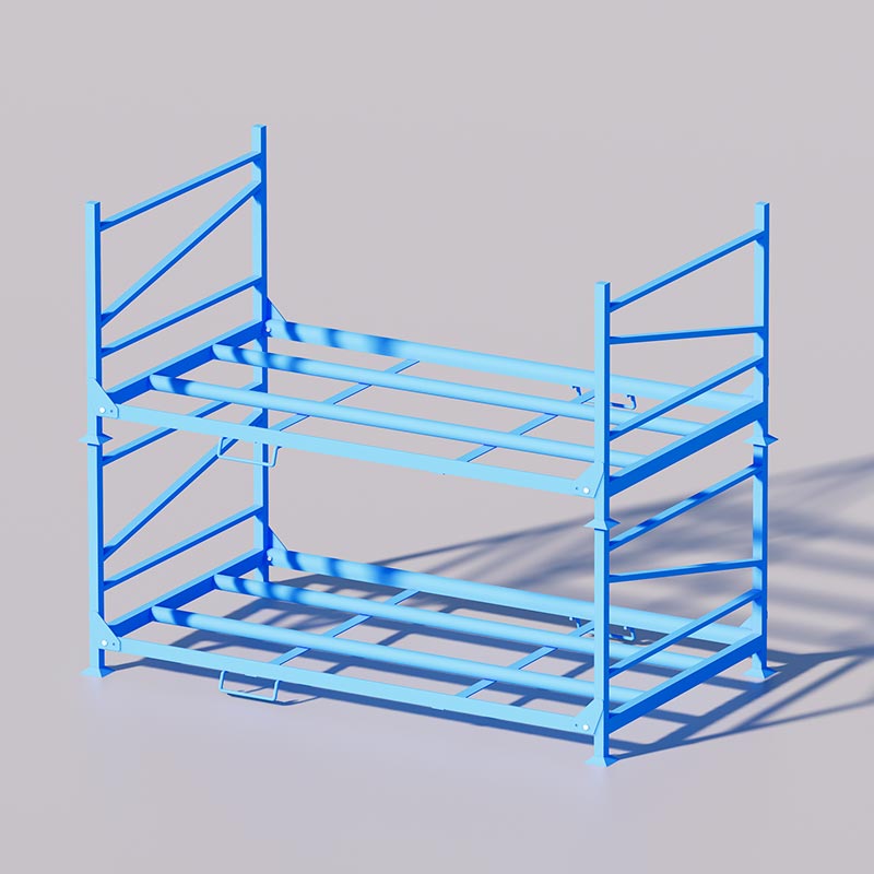 Truck and bus tyres folding rack - Gallery Image 4