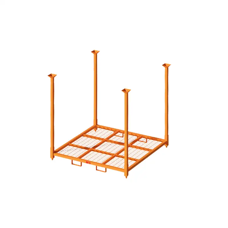 72×72×72-Inch Stackable Tire Rack Specifically for Motorcycle Tires - Gallery Image 2