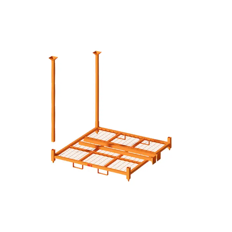 72×72×72-Inch Stackable Tire Rack Specifically for Motorcycle Tires - Gallery Image 4