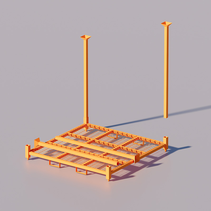 Durable Steel Tyre Stillages for Truck Tires | Stackable Storage & Logistics Solution - Gallery Image 1