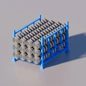 Stacking rack & Foldable rack for stacking rolls