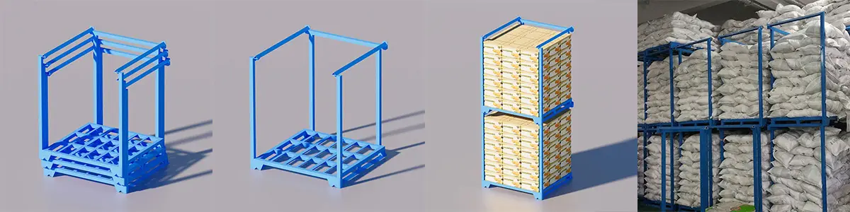 Foldable tire rack usage