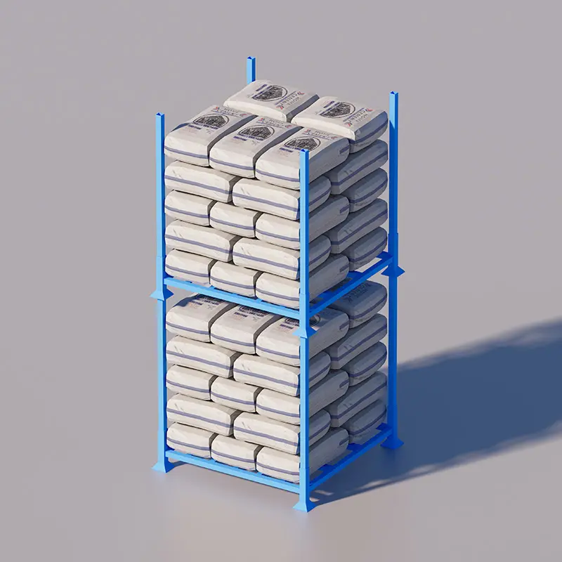 Sqaure Tubes Stacking Rack with Bagged Products - Gallery Image 2