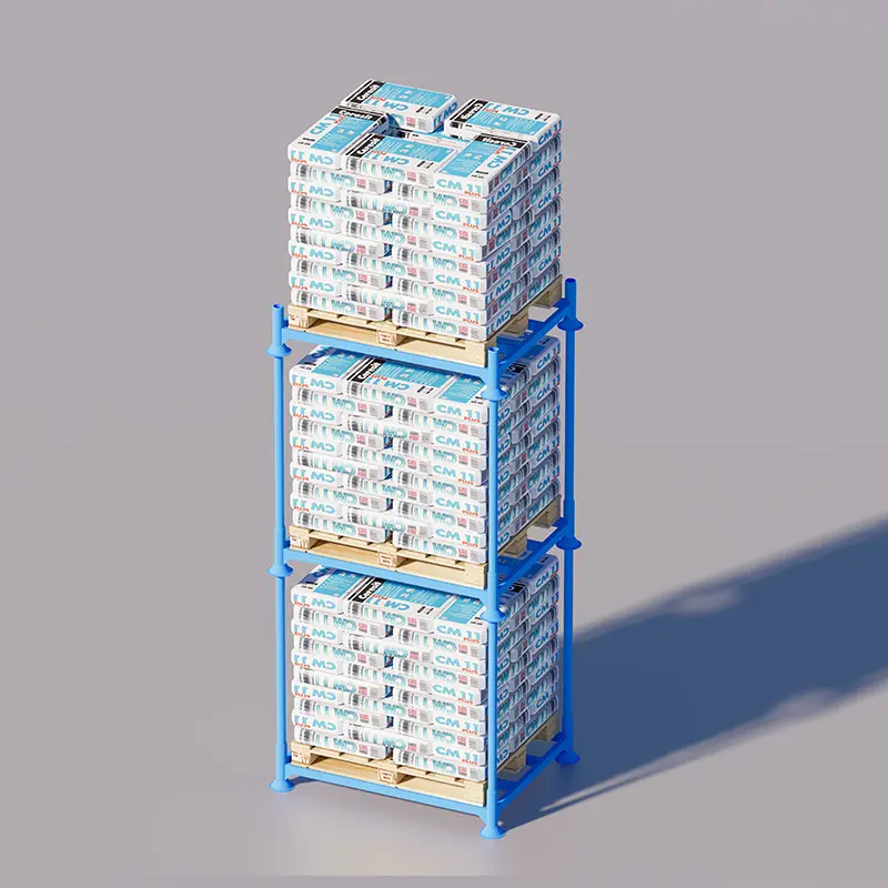Sqaure Tubes Stacking Rack with Bagged Products - Gallery Image 5