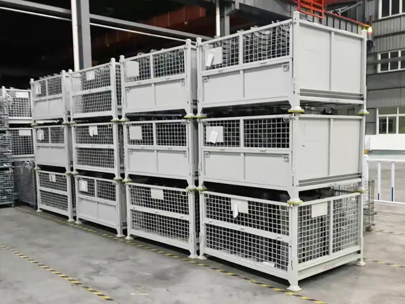 Collapsible Steel Pallet Box