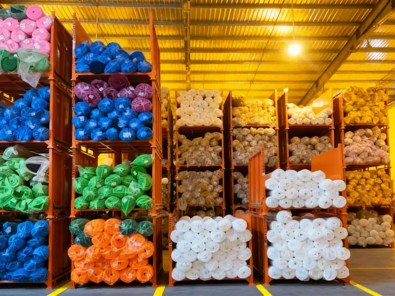 Fabric Stacking Racks