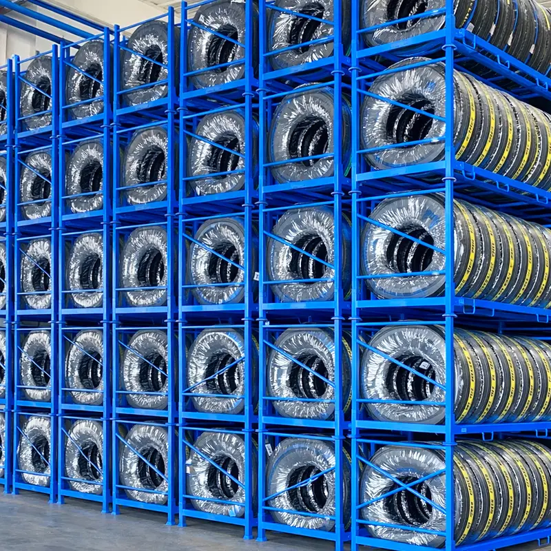 2240 × 1000 × 1350 mm Foldable Truck & Bus Tire Storage Rack - Gallery Image 6