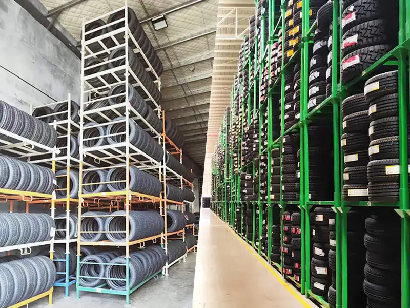 Passenger Car and SUV Tire Rack