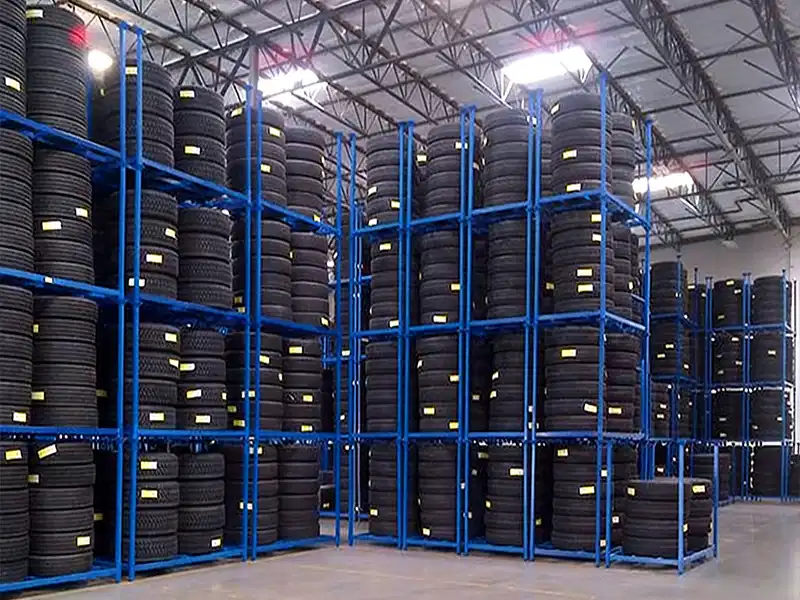 Truck and Bus Tire Rack