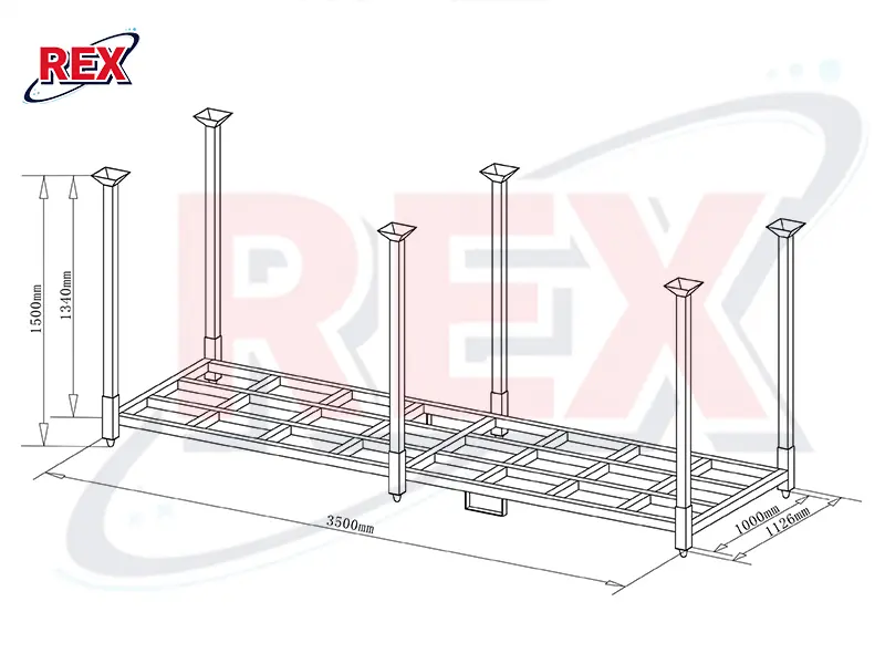 Sheet Stacking Rack